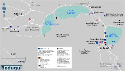 Bedugul Map