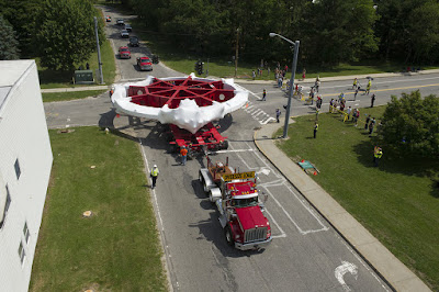 Transporting a 600-ton Magnet