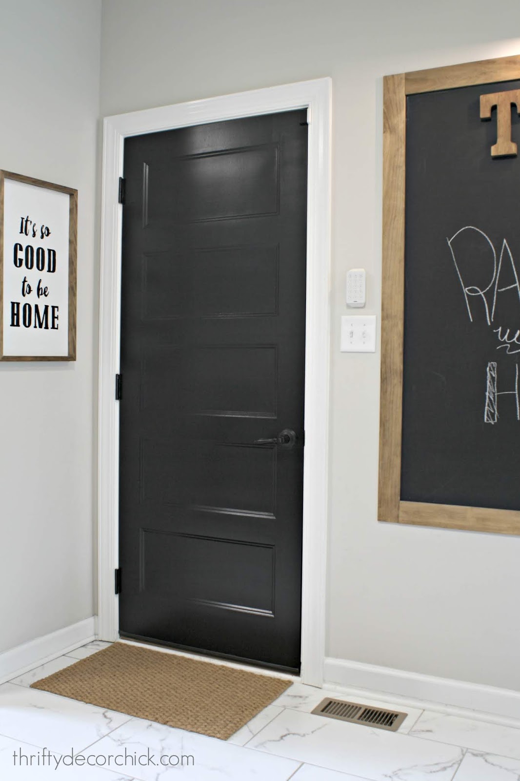 My First Painted Door From Thrifty Decor Chick