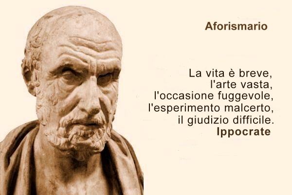 Aforismario Aforismi E Giuramento Di Ippocrate