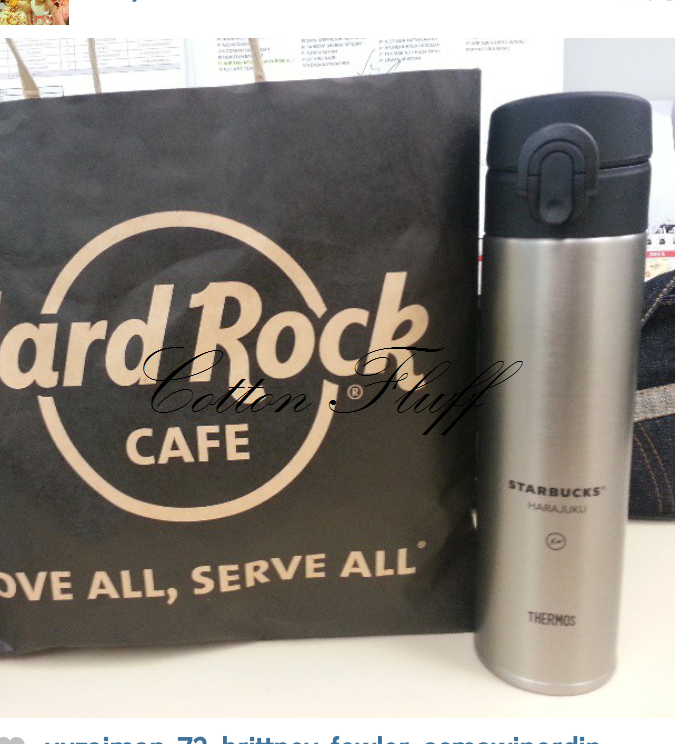 Cotton Fluff Japan (Order 1) Starbucks HARAJUKU Thermos Limited Edition