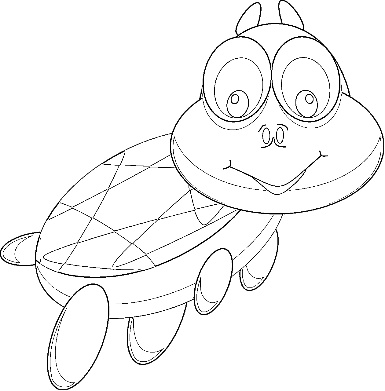 Best turtle coloring pages for kids