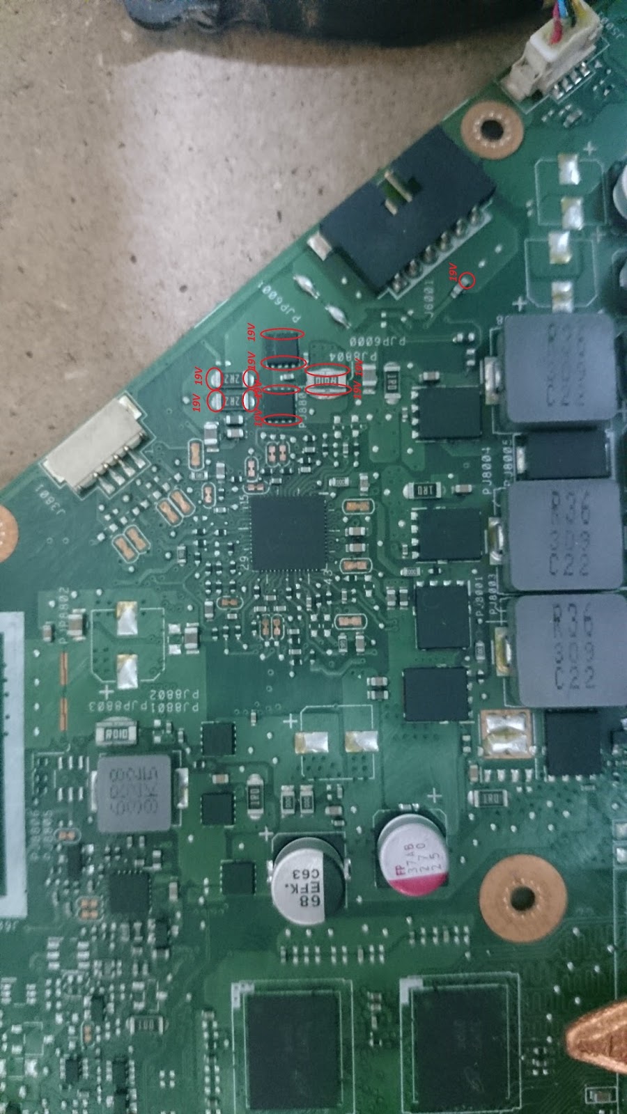 asus x550v guc gelmiyor