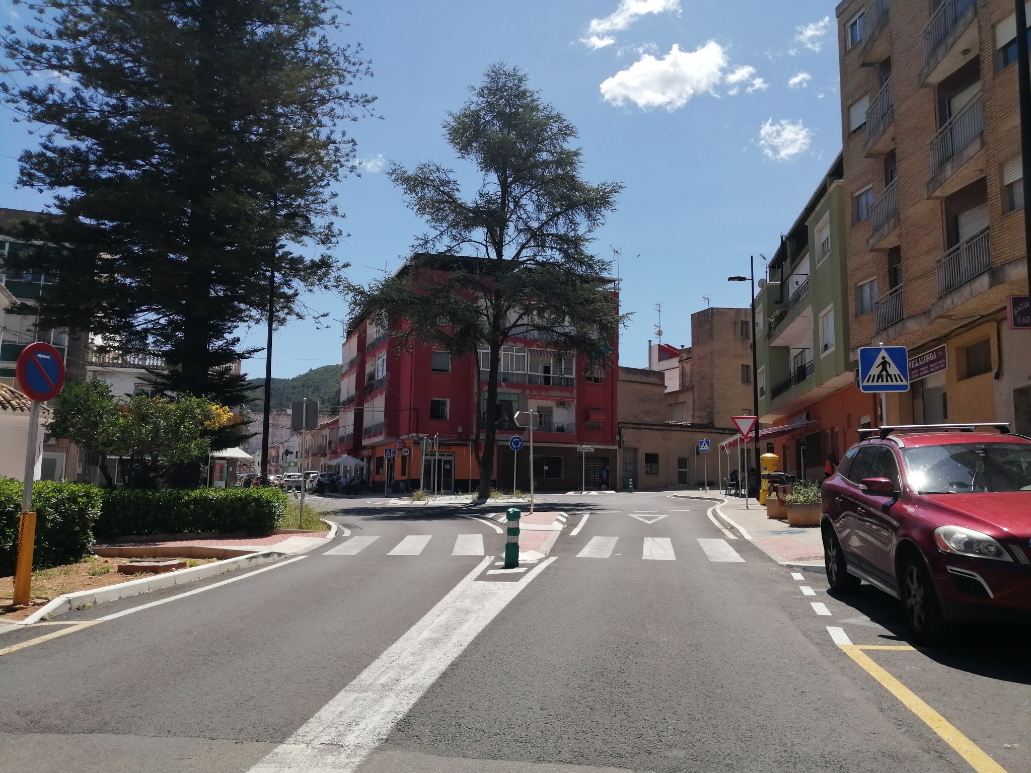 Carrer de Ador in Villalonga, Valencia, Spain Carrer de Ador in Villalonga, Valencia, Spain