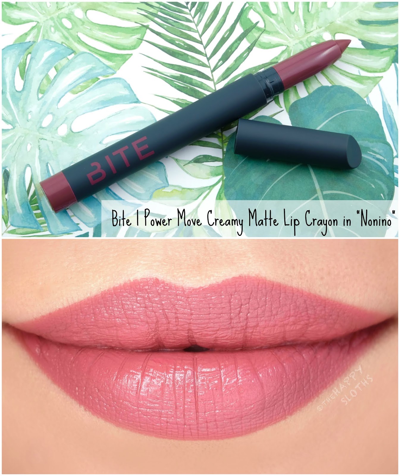 Bite Beauty | Power Move Creamy Matte Lip Crayon: Review and Swatches
