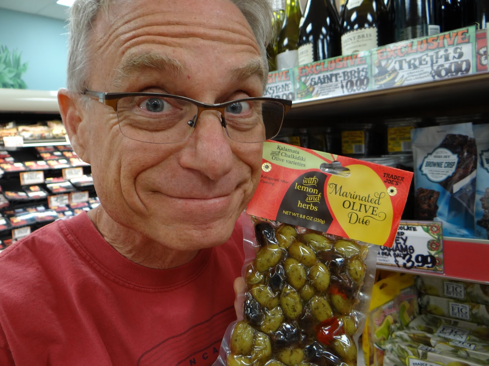 Trader Joe's 365 Day 240 Marinated Olive Duo with Lemon and Herbs