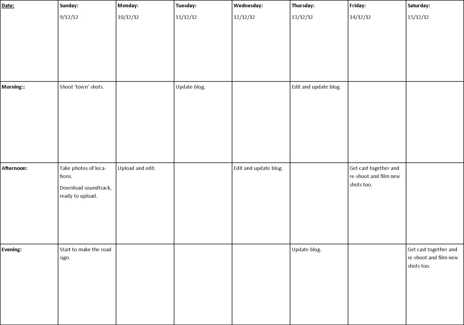 Rachel Milner A2 Coursework Timetable For Week Commencing 9 12 12 rachel-milner-a2-coursework-timetable-for-week-commencing-9-12-12
