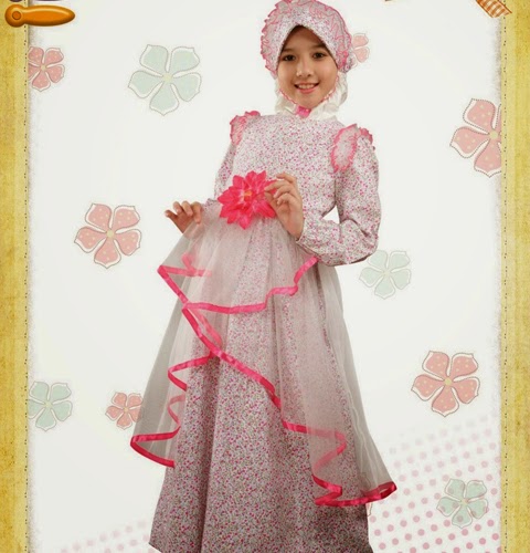 Gamis Anak Perempuan Umur 4 Tahun - Little Ponny l