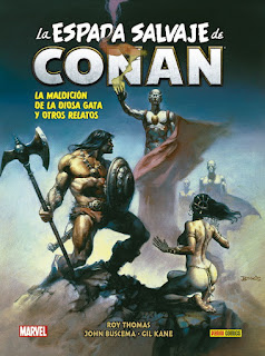 Biblioteca Conan. La Espada Salvaje de Conan 4 La maldición de la diosa gata y otros relatos