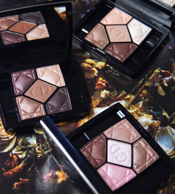 dior 5 couleurs couture colours eyeshadow palettes review swatches