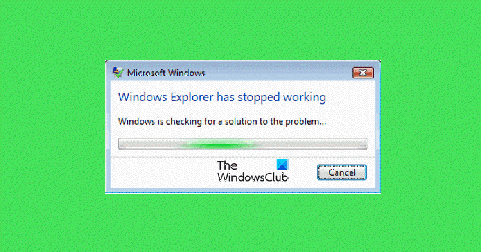 File Explorer ขัดข้อง ค้าง