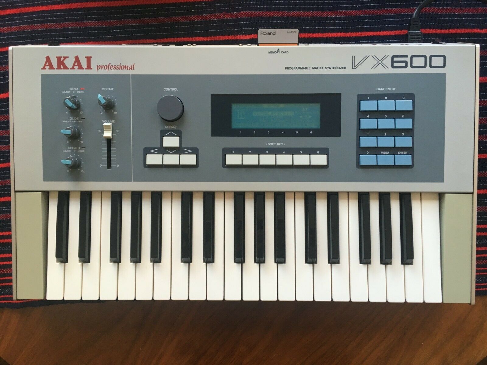 MATRIXSYNTH Akai VX600 Programmable Matrix Analog Synthesizer