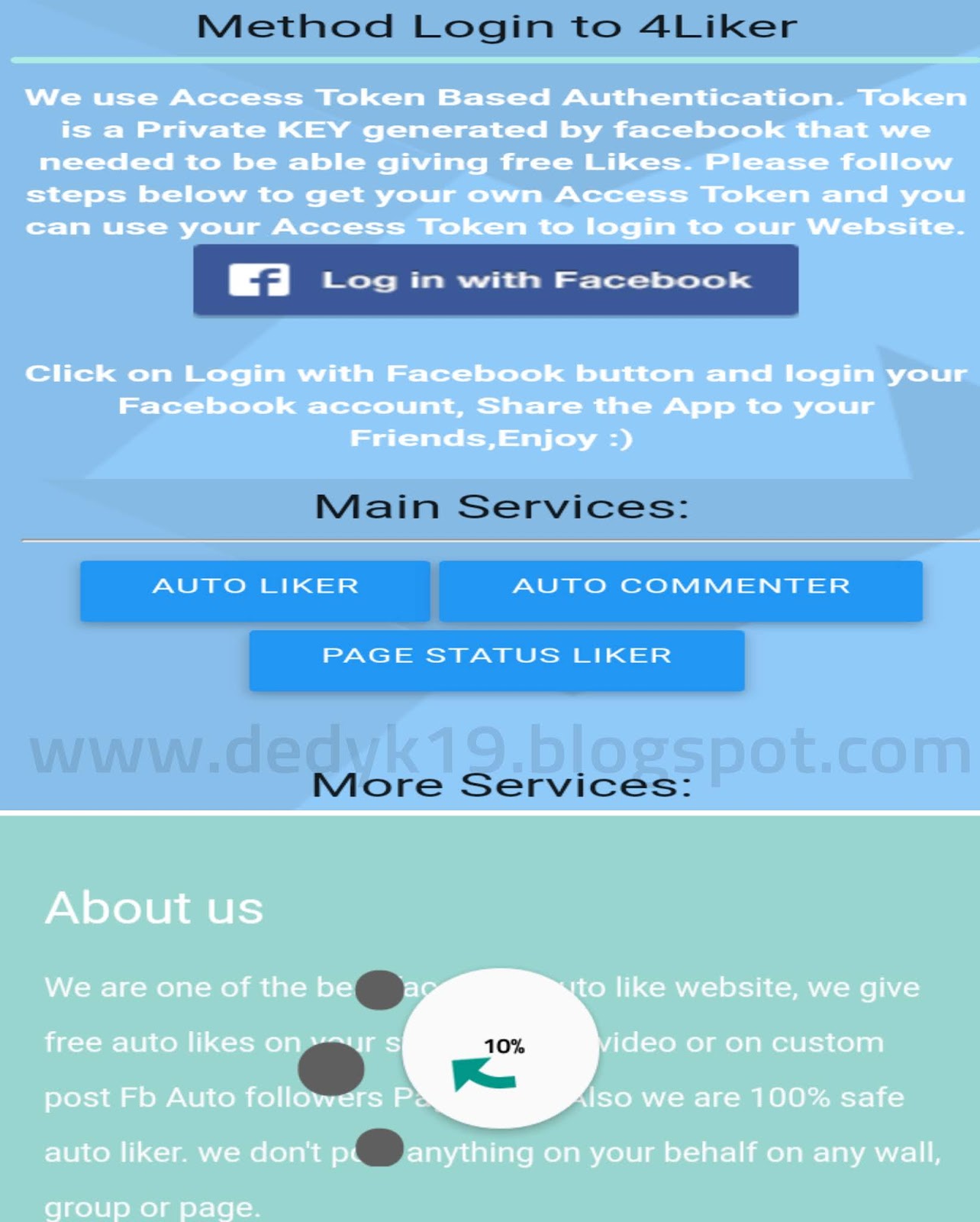 Cara Auto Like Facebook EdtGame