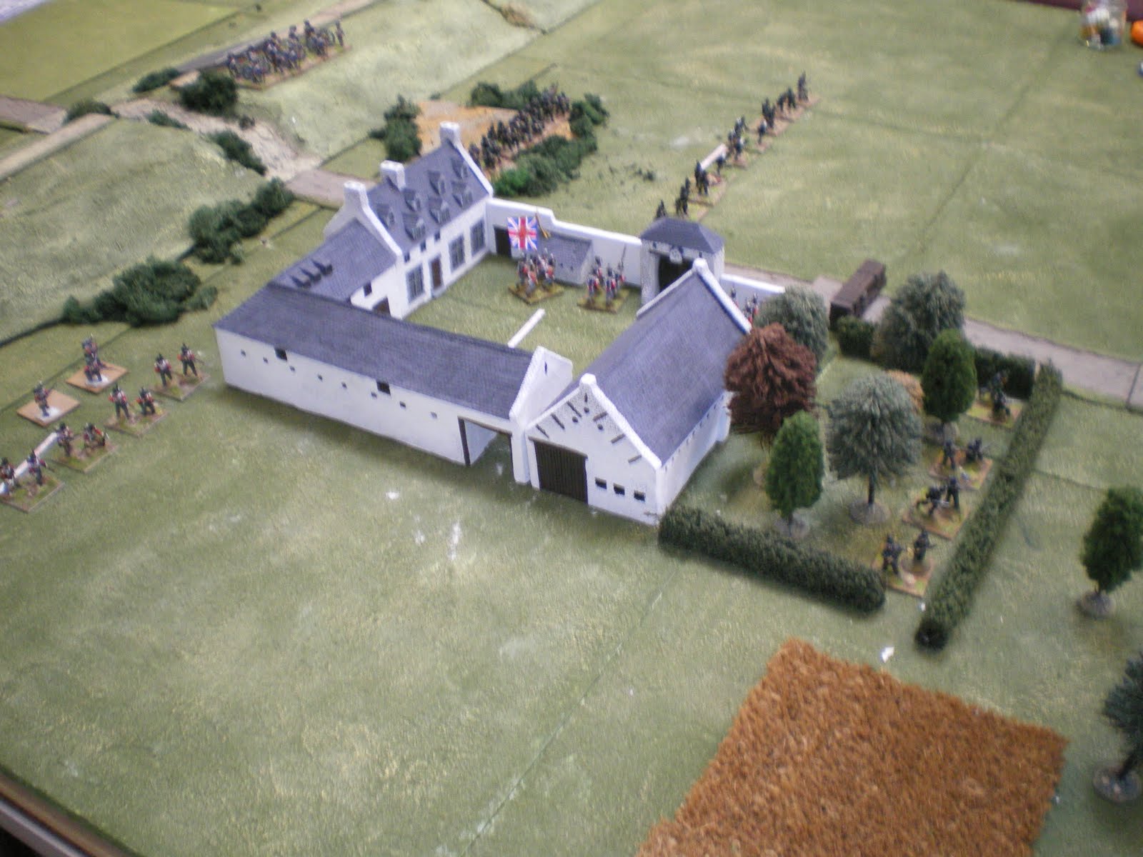 Archivo STL La Haye Sainte Manor Napoleón Waterloo 28mm 🎲 ·Diseño