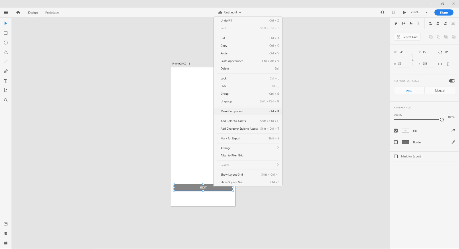 What is a component in Adobe XD and how to use that component ? (Adobe