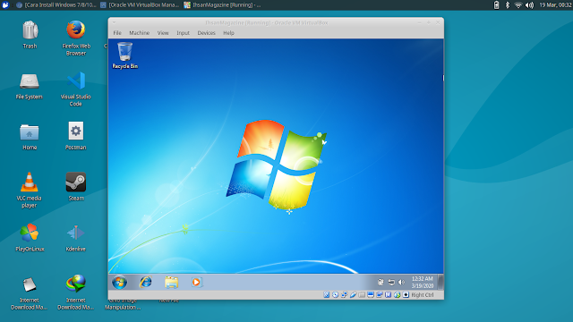 Cara Install Windows 7/8/10 di Virtualbox Lengkap Dan Benar