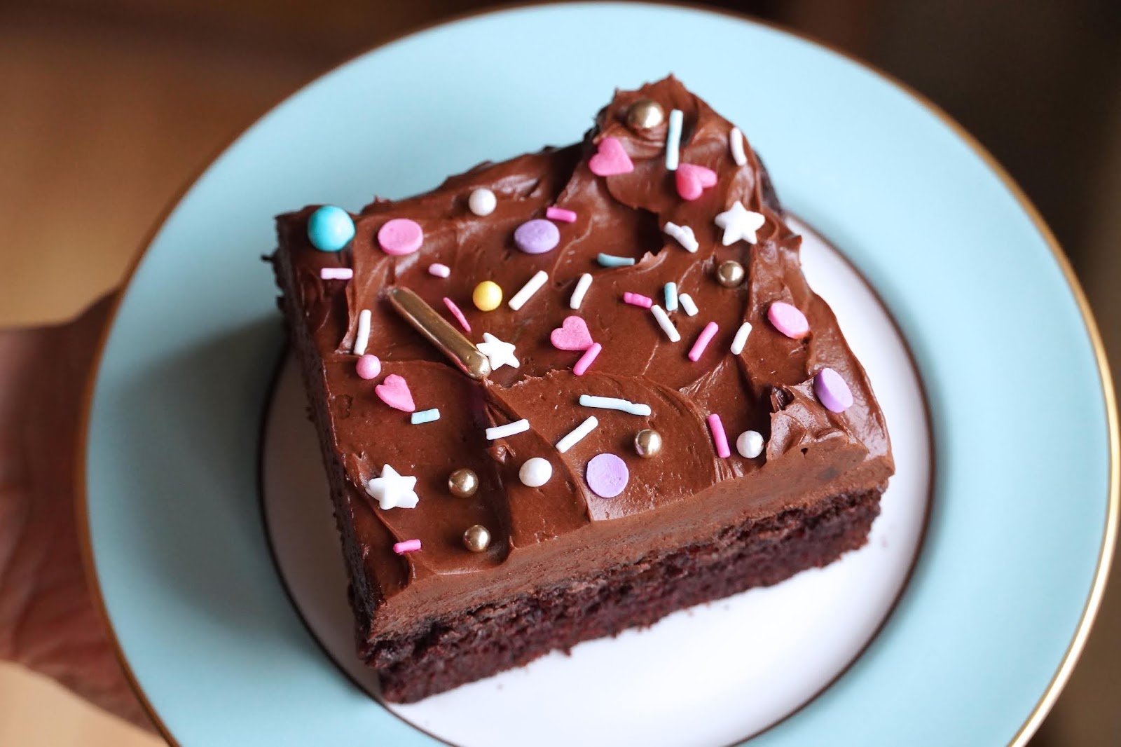 Playing with Flour Chocolate snack cake