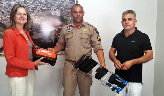 Manoel Ribas: Bombeiro Comunitário recebe equipamentos que ajudarão no atendimento à população