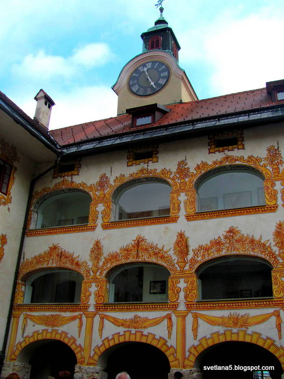 Idrija grad Gewerkeneg Slovenija