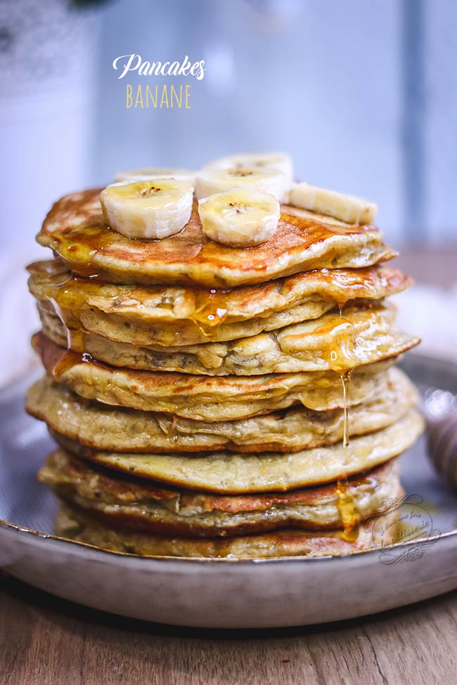 Pancakes Banane Healthy Sans Sucre Il Etait Une Fois La Patisserie