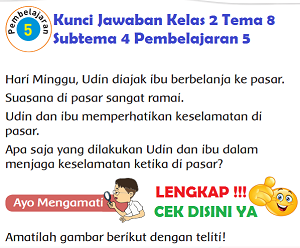 Kunci Jawaban Kelas 2 Tema 8 Subtema 4 Pembelajaran 5 wwww.simplenews.me