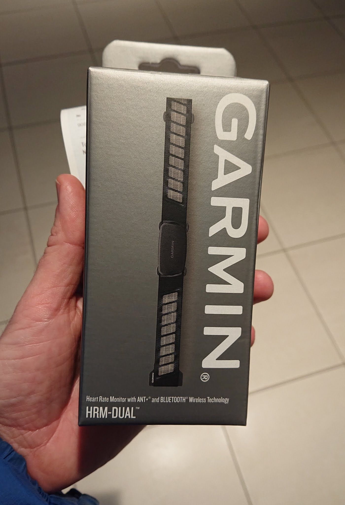 Säljes: Garmin HRM-Dual pulsband