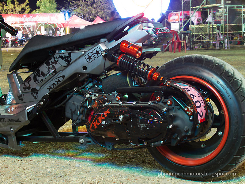 Honda Zoomer X Modification Phnom Penh Motors