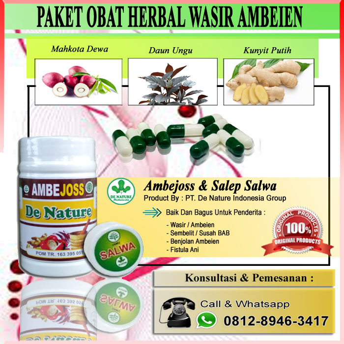 Obat Herbal Denature Indonesia apakah wasir stadium 3 bisa sembuh