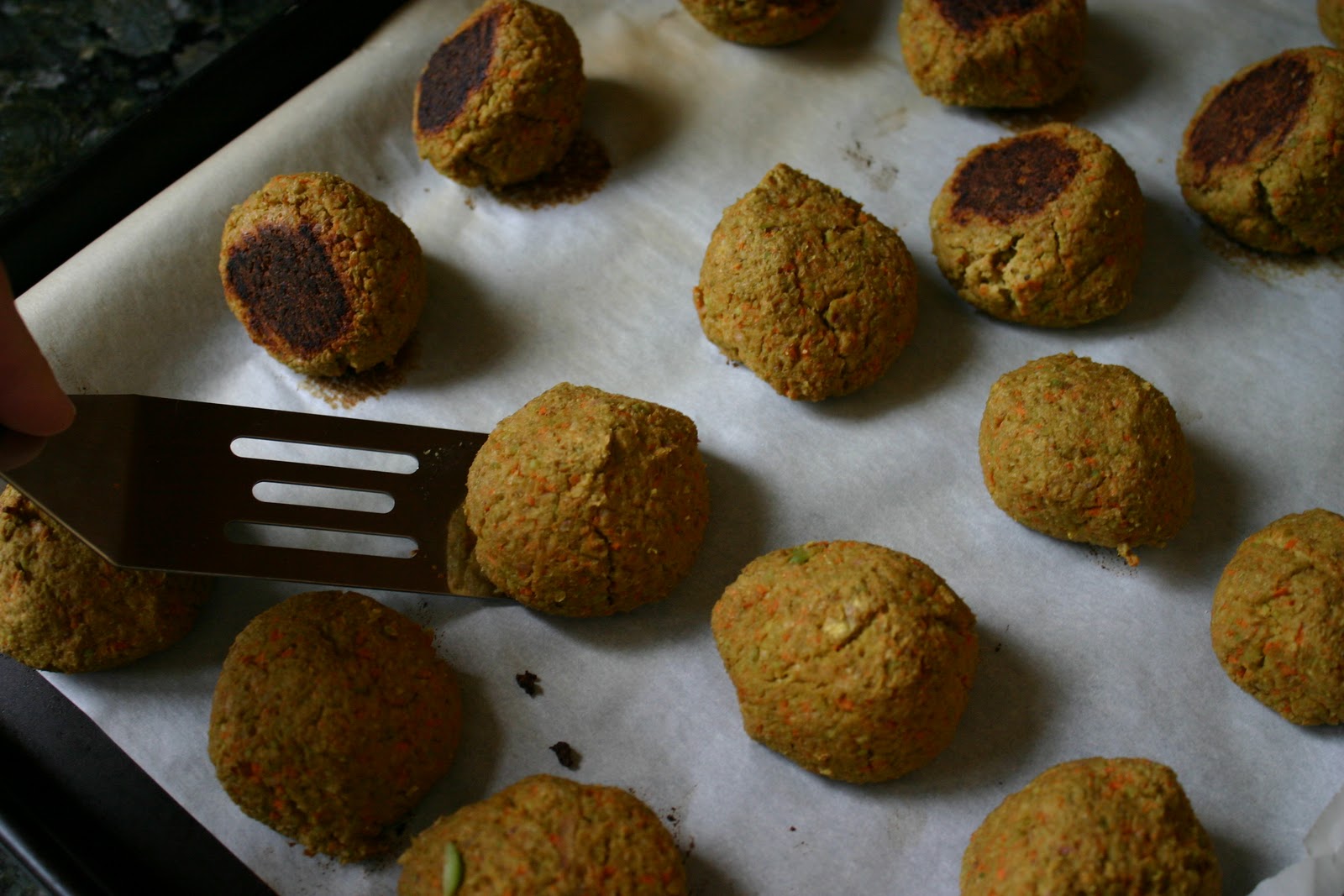 Veggievangelist Edamame Falafel
