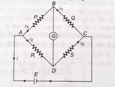 व्हीटस्टोन सेतु ( Wheatstone's Bridge in Hindi )  सिद्धांत , संरचना