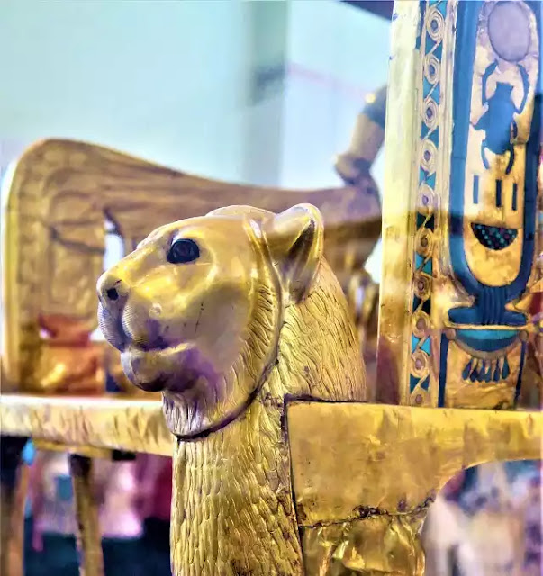 The Golden Throne of King Tutankhamun