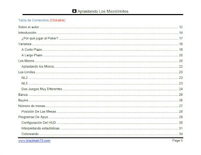 Aplastando los Microlímites BlackRain79 table of contents
