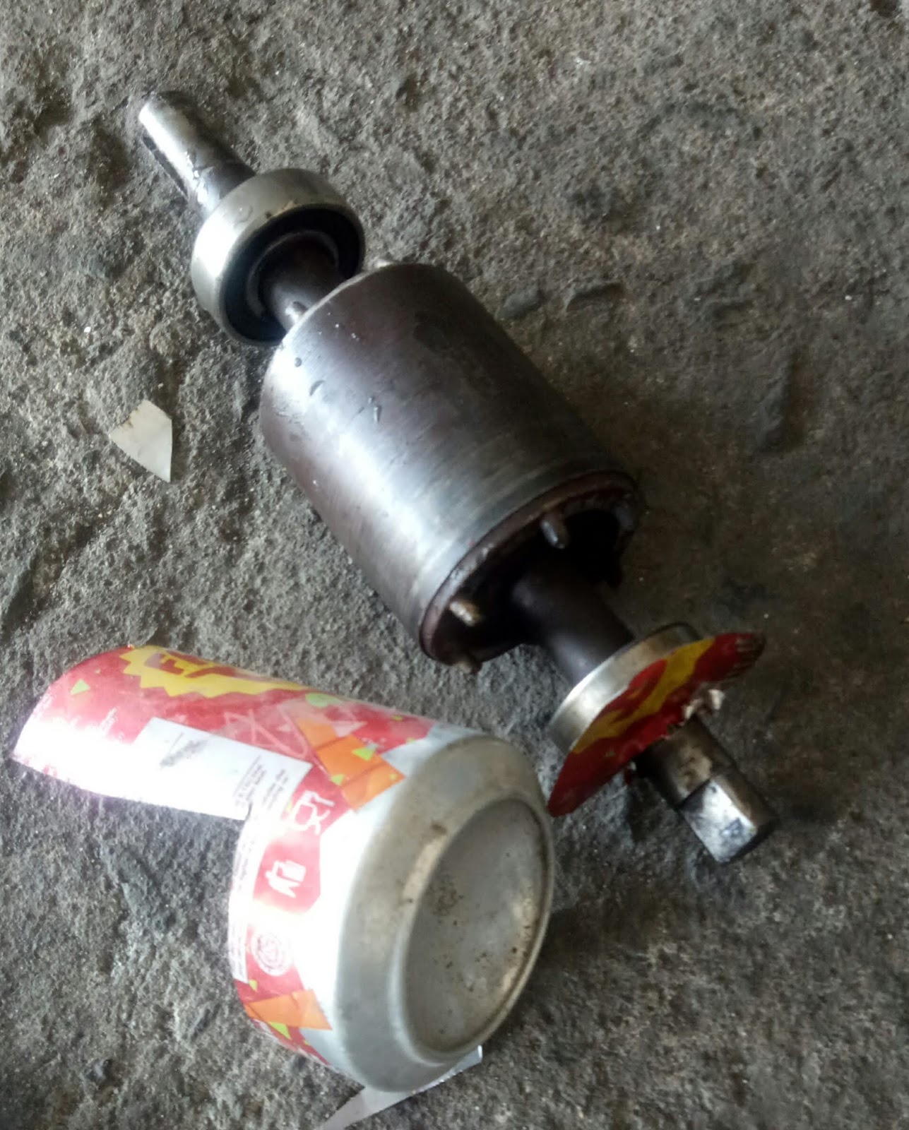 Penyebab motor kapasitor 1 phase lemah (putaran) Maintenance