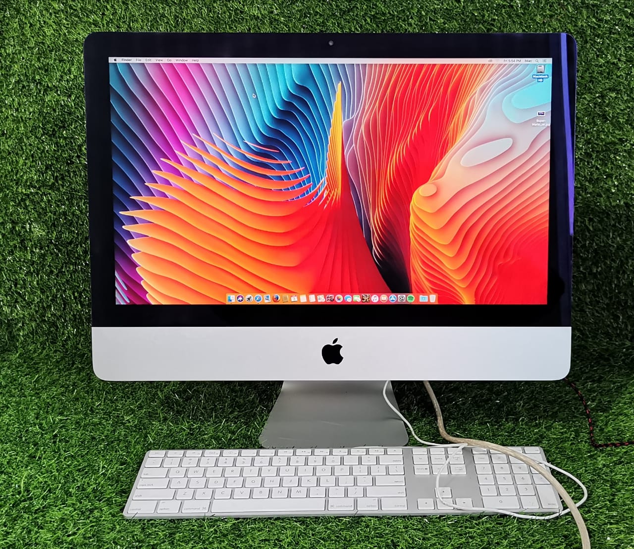 1. Imac 14. моноблок apple imac a1418. 3 ггц, 8 гб, в синем цвете. Imac 14.