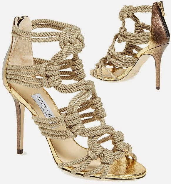 jimmy choo rope sandals