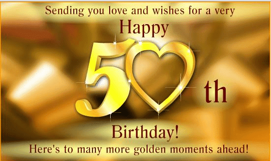 Special 50th Birthday Wishes