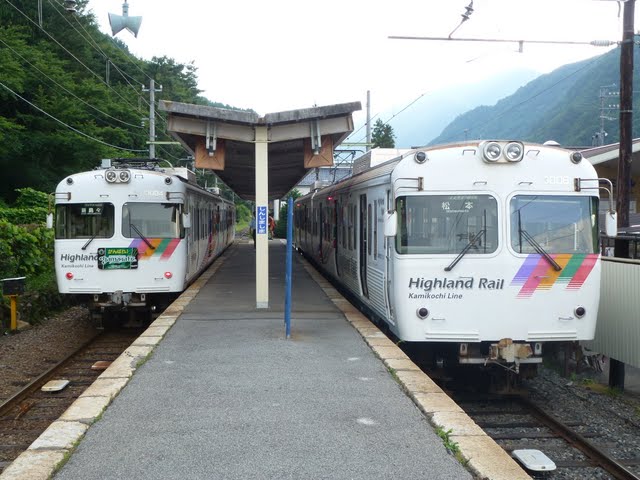 アルピコ交通松本電鉄　新島々駅　3000系