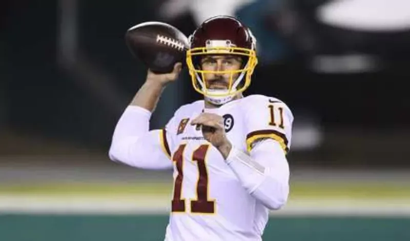 Washington Football team quarterback Alex Smith