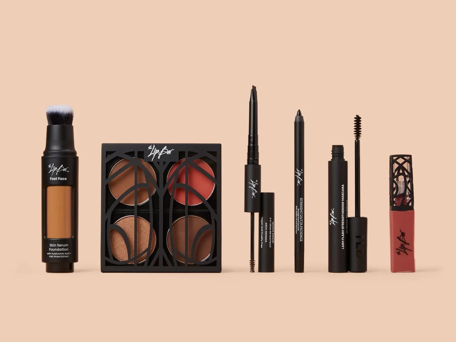 The Lip Bar Fast Face Collection Skin Serum Foundation (402) and