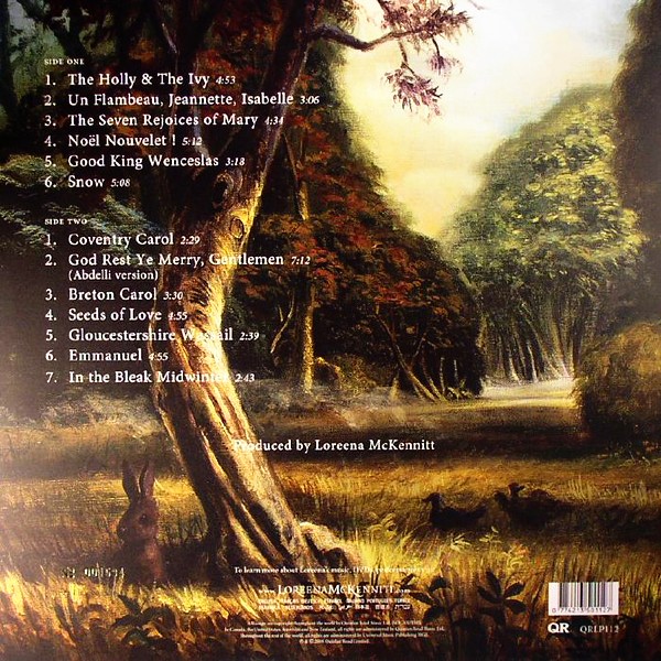 Classic Rock Covers Database Loreena McKennitt A Midwinter Night's Dream (2008)