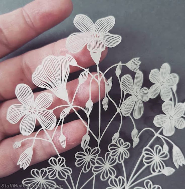 Inspirational Handmade Paper Cutting Art by Pippa Dyrlaga