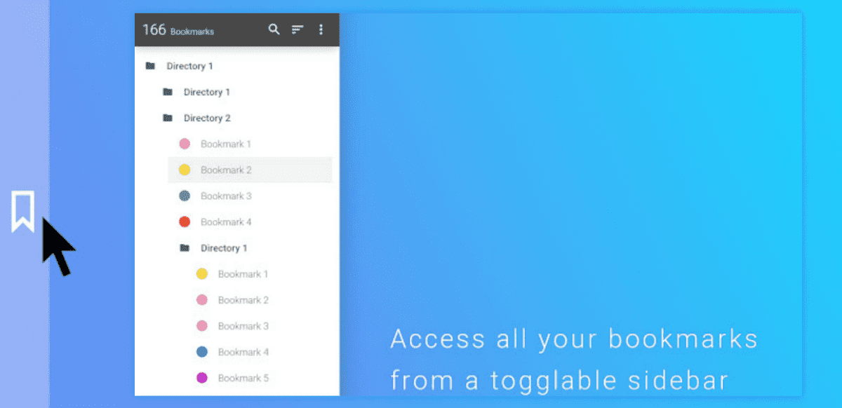 從 Chrome 視窗的左/右側邊打開常用書籤，Bookmark Sidebar 書籤側邊欄擴充功能 逍遙の窩 Zi 字媒體