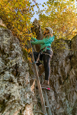 WesterwaldSteig 13. Etappe Flammersfeld – Horhausen | Klettersteig Hölderstein 08