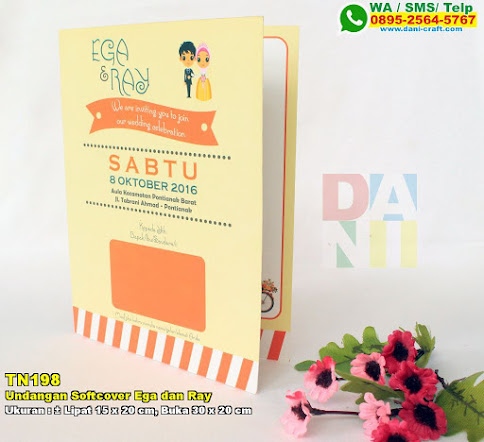 Undangan Softcover Ega Dan Ray