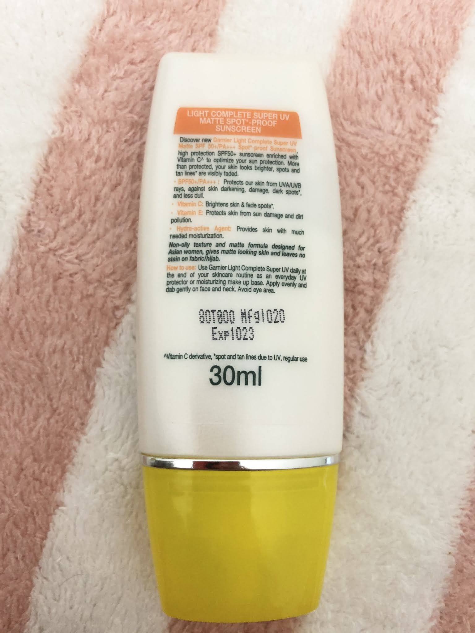 REVIEW SUNSCREEN HARGA AFFORDABLE GARNIER SUPER UV MATTE Fir's Journal