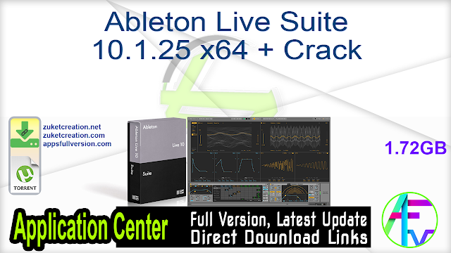 Ableton Live Suite 10.1.25 x64 + Crack