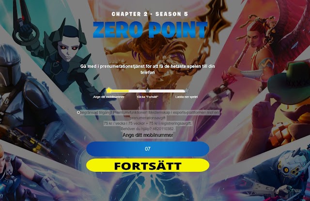 Clubmium - Fortnite Zero Point (SWEDEN)