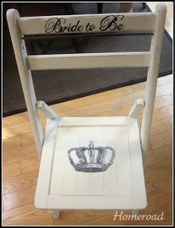 bride to be chair