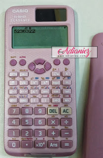 Kalkulator Saintifik Casio Pink | Beli untuk Nurin, calon SPM 2022/23