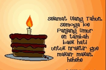 Kumpulan Kata-kata Ucapan Selamat Ulang Tahun ADIK, Puisi 